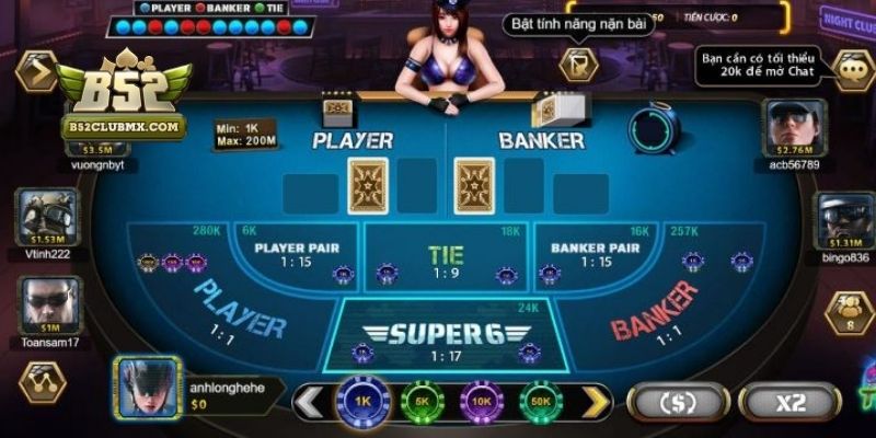 Baccarat vẫn là game bài được nhiều người yêu thích trên khắp thế giới 