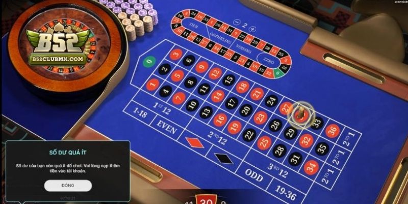 Roulette B52 Club cung cấp đa dạng mức cược hấp dẫn Hướng Dẫn Cách Chơi Roulette Với Tỷ Lệ Thắng Cao