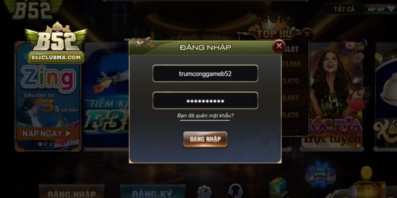 Hướng dẫn đăng nhập B52Club rất đơn giản Hướng dẫn đăng nhập B52Club rất đơn giản