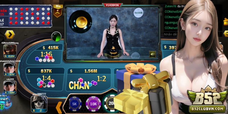 Chơi tài xỉu B52 có cơ hội nhận thưởng cực cao Chơi tài xỉu B52 có cơ hội nhận thưởng cực cao