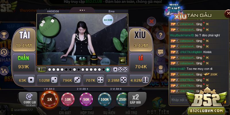 Tài xỉu live chân thực cực hấp dẫn Tài xỉu live chân thực cực hấp dẫn