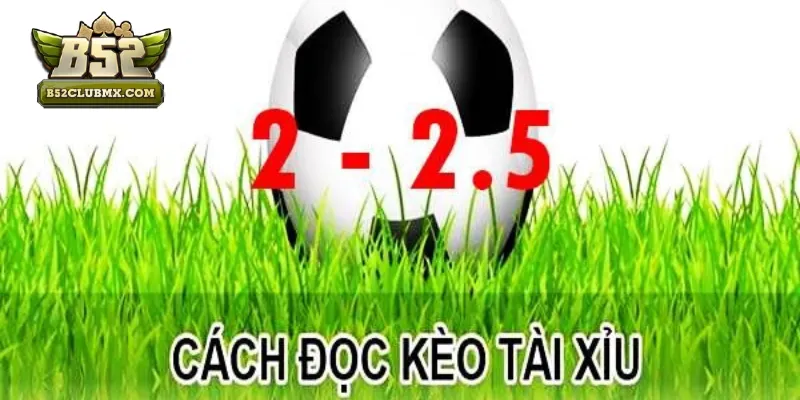 Cách đọc kèo tài xỉu 2 2.5 chi tiết tại B52club Cách đọc kèo tài xỉu 2 2.5 chi tiết tại B52club